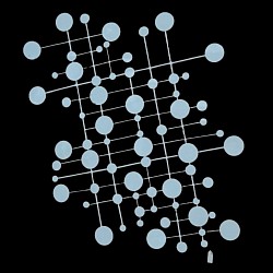 Sculpture murale en acier laqué. 4 points de fixation. 100 x 80 cm.  50 €