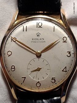 Rolex mécanique années 40.  2500 €