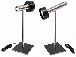 Lampes à poser sur rotule hauteur 65 cm. 80 € les 2.